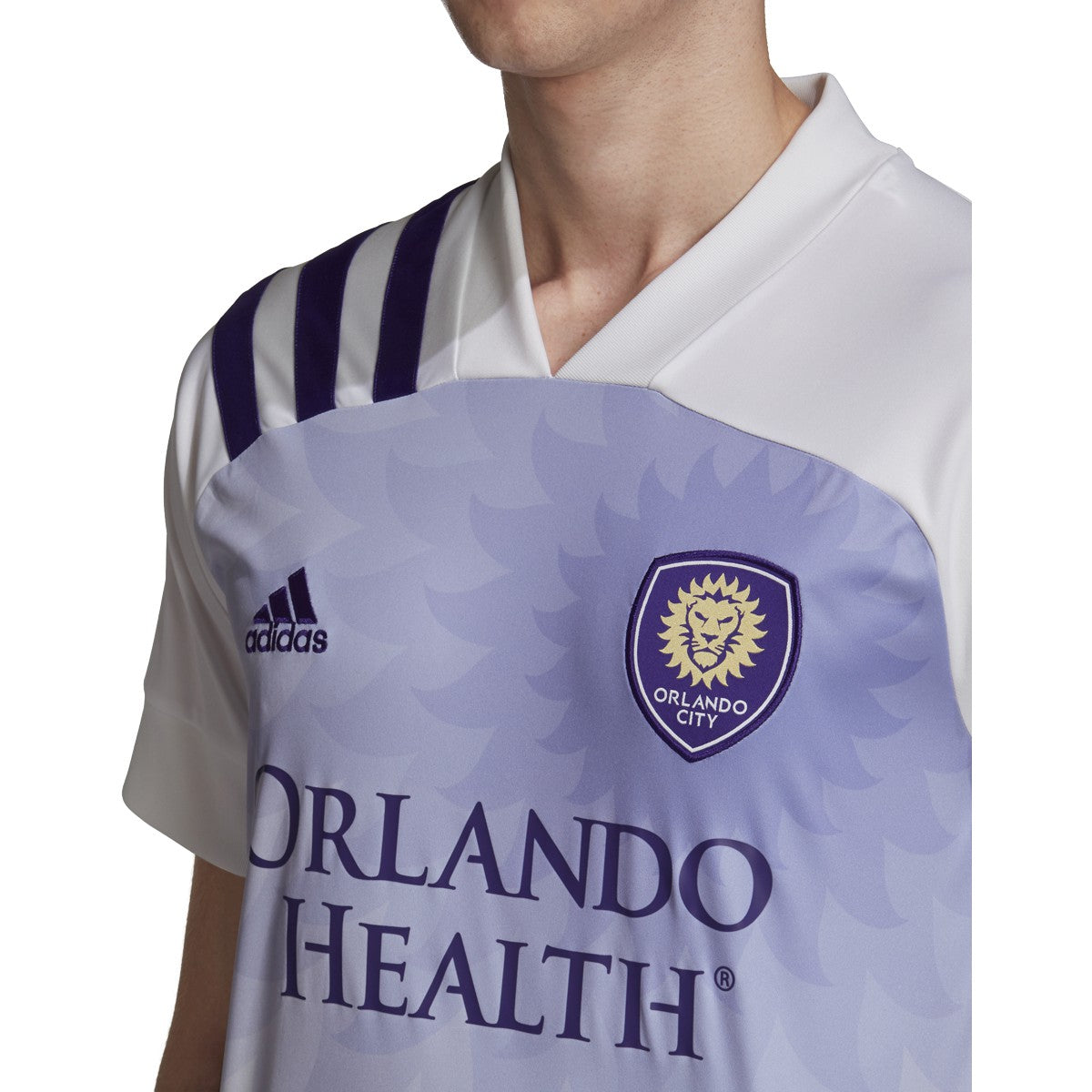 adidas Men's Orlando City Away Jersey 2020/21 EH8652 WHITE/REGAL