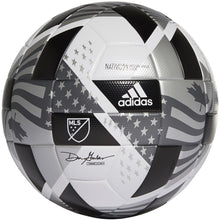 Load image into Gallery viewer, adidas 2021 MLS League NFHS Soccer Ball White/Black GK3493