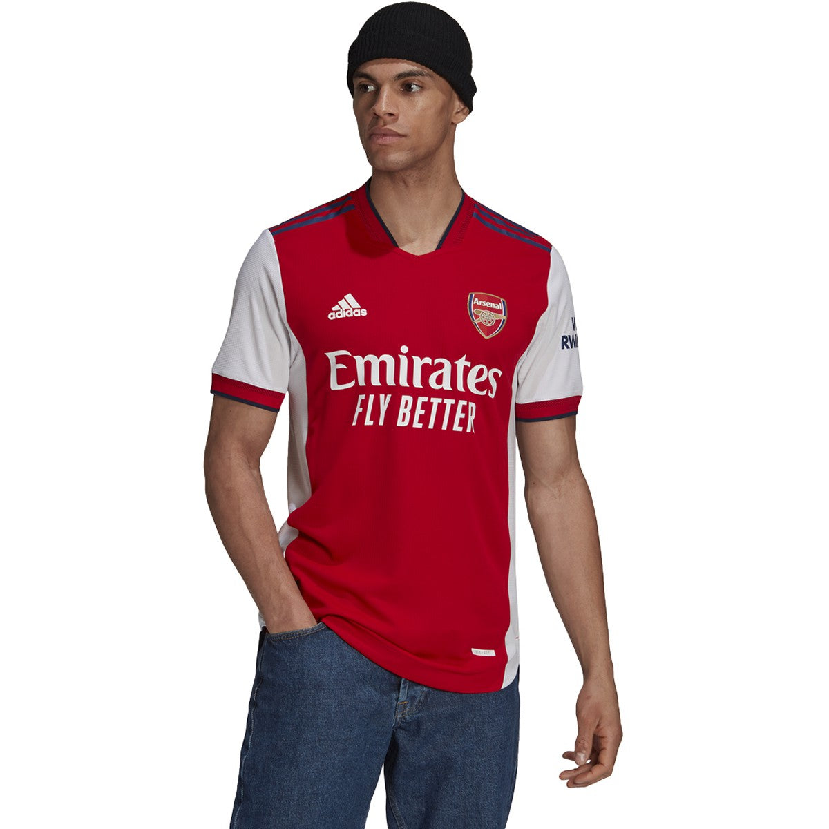 adidas Arsenal FC Home Authentic Jersey 21/22 GM0226 RED/BLUE