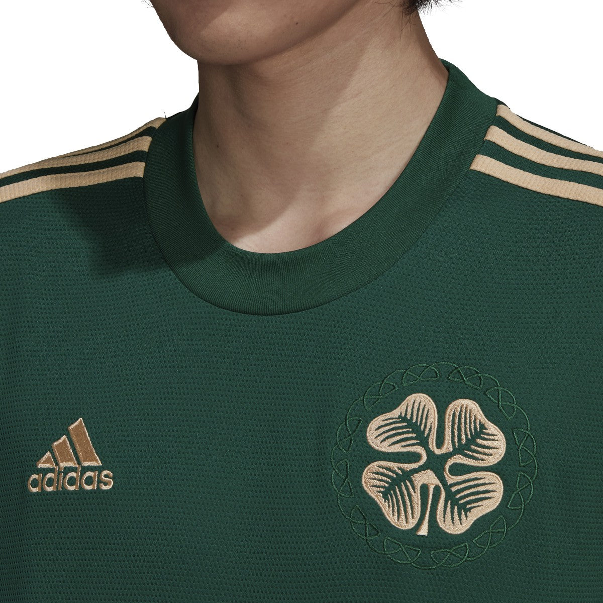 Football shirt soccer FC Celtic Glasgow Hoops Away 2020/2021 Adidas jersey  Green