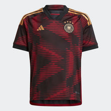 Load image into Gallery viewer, adidas Youth Germany Away Jersey 2022 HF1469 Black