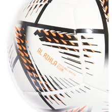Load image into Gallery viewer, adidas Al Rihla Club Soccer Ball H57778  WHITE/BLACK/SOLAR RED - 2022 FIFA World Cup