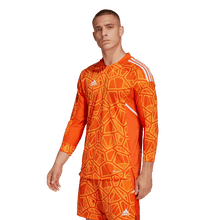 Load image into Gallery viewer, adidas Adult Condivo 22 Long Sleeve Goalkeeper Jersey HB1617 Orange