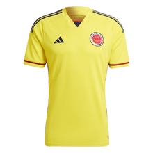 Load image into Gallery viewer, adidas Adult Colombia Home Jersey HB9170 YELLOW/NAVY