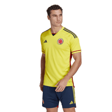 Load image into Gallery viewer, adidas Adult Colombia Home Jersey HB9170 YELLOW/NAVY