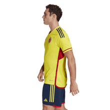 Load image into Gallery viewer, adidas Adult Colombia Home Jersey HB9170 YELLOW/NAVY