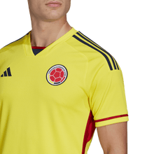 Load image into Gallery viewer, adidas Adult Colombia Home Jersey HB9170 YELLOW/NAVY