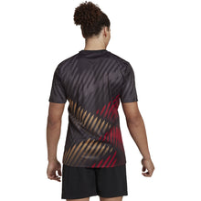 Load image into Gallery viewer, adidas Adult Germany Pre Match Jersey 2022 HC1286 Black/Red/Tan