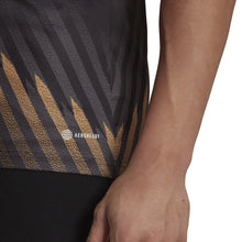 Load image into Gallery viewer, adidas Adult Germany Pre Match Jersey 2022 HC1286 Black/Red/Tan