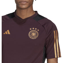 Load image into Gallery viewer, adidas Adult Germany Tiro Training Jersey 2022 HF3990 Shadow Maroon