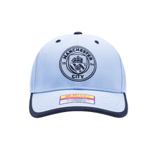 Load image into Gallery viewer, Fan Ink Manchester City Tape Adjustable Hat  MAN-2071-3673  BLUE