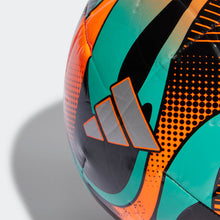 Load image into Gallery viewer, adidas Messi Club Soccer Ball HT2465 Solar Orange/Mint Rush/Black