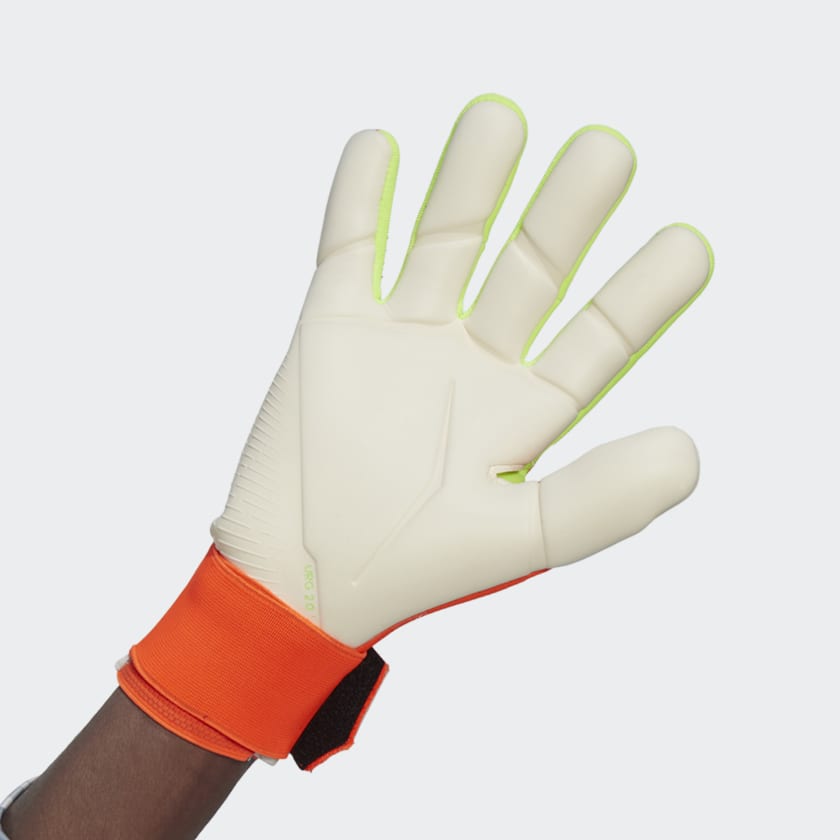 Adidas Predator Edge Pro Gloves - Black-Solar Yellow, 7