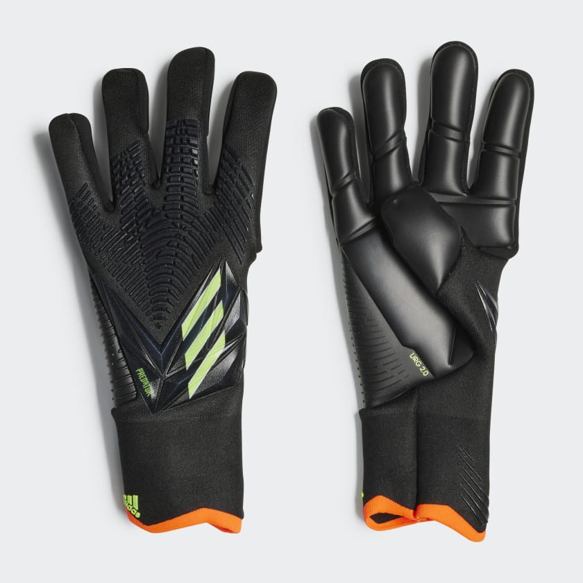 Blind vertrouwen woede diefstal adidas Predator Edge Pro Goalkeeper Gloves HF9726 Black/Solar Yellow –  Soccer Zone
