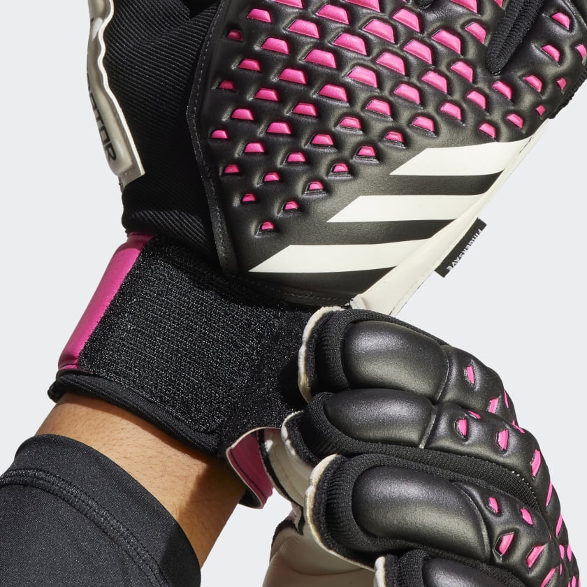 piramide Klooster zwart adidas Predator Match Fingersave Gloves HN3340 Black / White / Team Sh –  Soccer Zone