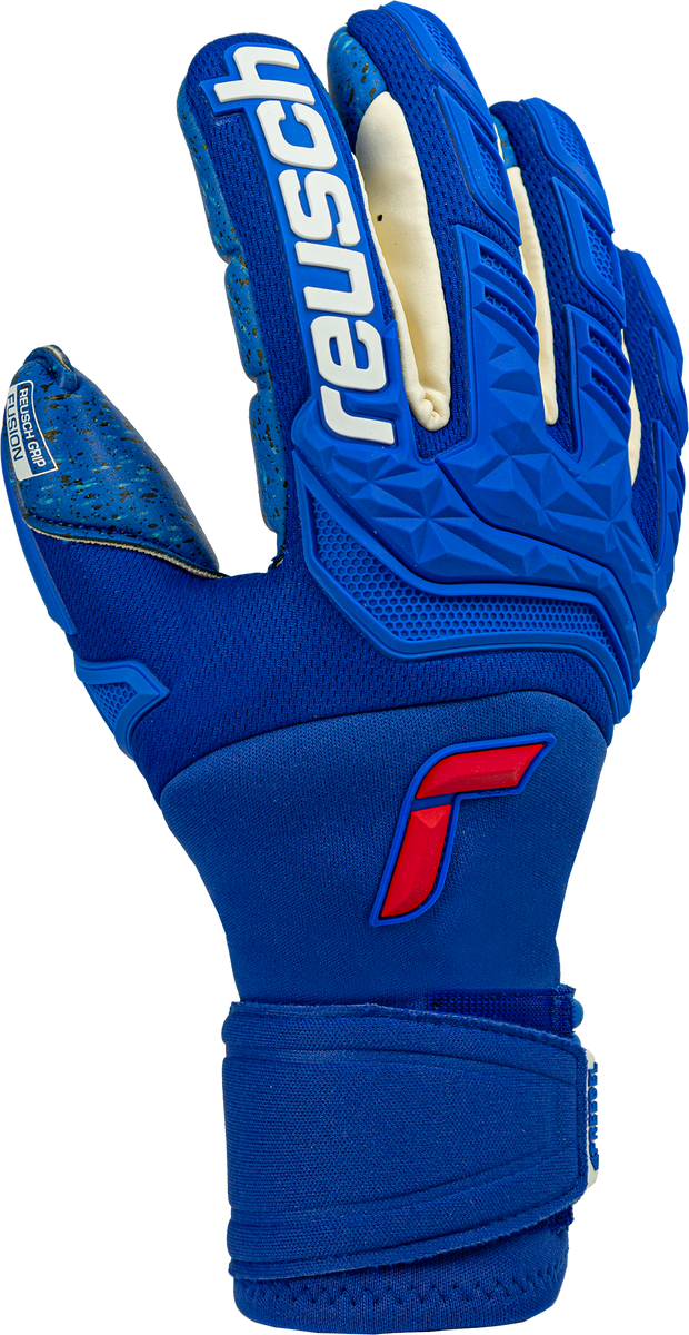 Goaliator Attrakt Gloves Soccer Fusion Goalkeeper – Blue Freegel Reusch 5170995 Zone