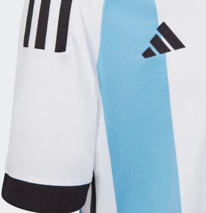 adidas Argentina 22 Winners Youth Home Jersey IB3595 White/Light Blue