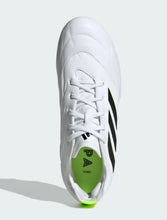 Load image into Gallery viewer, adidas Copa Pure.1 Firm Ground Junior Cleats HQ8981 White/Black/Green