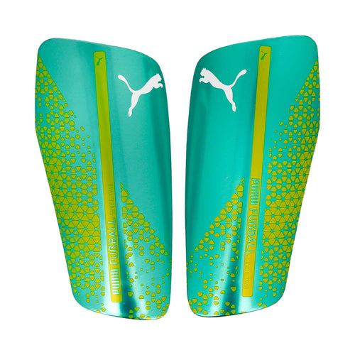 Puma Standalone Shin Guard 030883 02  ELECTRIC PEPPERMINT-FAST YELLOW