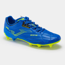 Load image into Gallery viewer, JOMA FOOTBALL BOOTS SCORE 23 FIRM GROUND FG ROYAL BLUE SCOS2304FG
