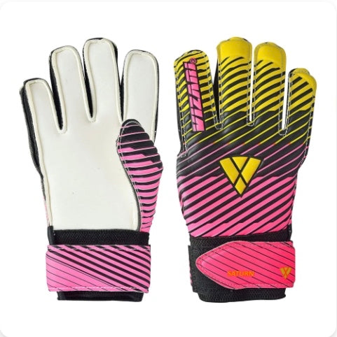 Vizari Saturn Goalkeeper Gloves VZGL92810 Pink/Yellow