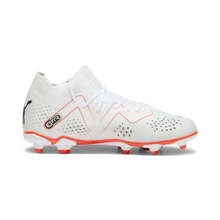 Load image into Gallery viewer, Puma Future Match FG/AG Juniors Soccer Cleats 107384 01 PUMA WHITE-PUMA BLACK-FIRE ORCHID