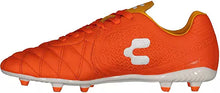 Load image into Gallery viewer, Charly Legendario 2.0 LT Adult Soccer Cleats 1086573006 Orange/White/Yellow