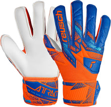Load image into Gallery viewer, Reusch Attrakt Grip Junior Goalkeeper Gloves - 5572815