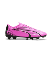 Load image into Gallery viewer, PUMA Ultra Play FG/AG Adult Soccer Cleats 107763 01 PINK/WHITE/BLACK