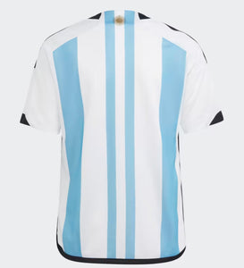 adidas Argentina 22 Winners Youth Home Jersey IB3595 White/Light Blue