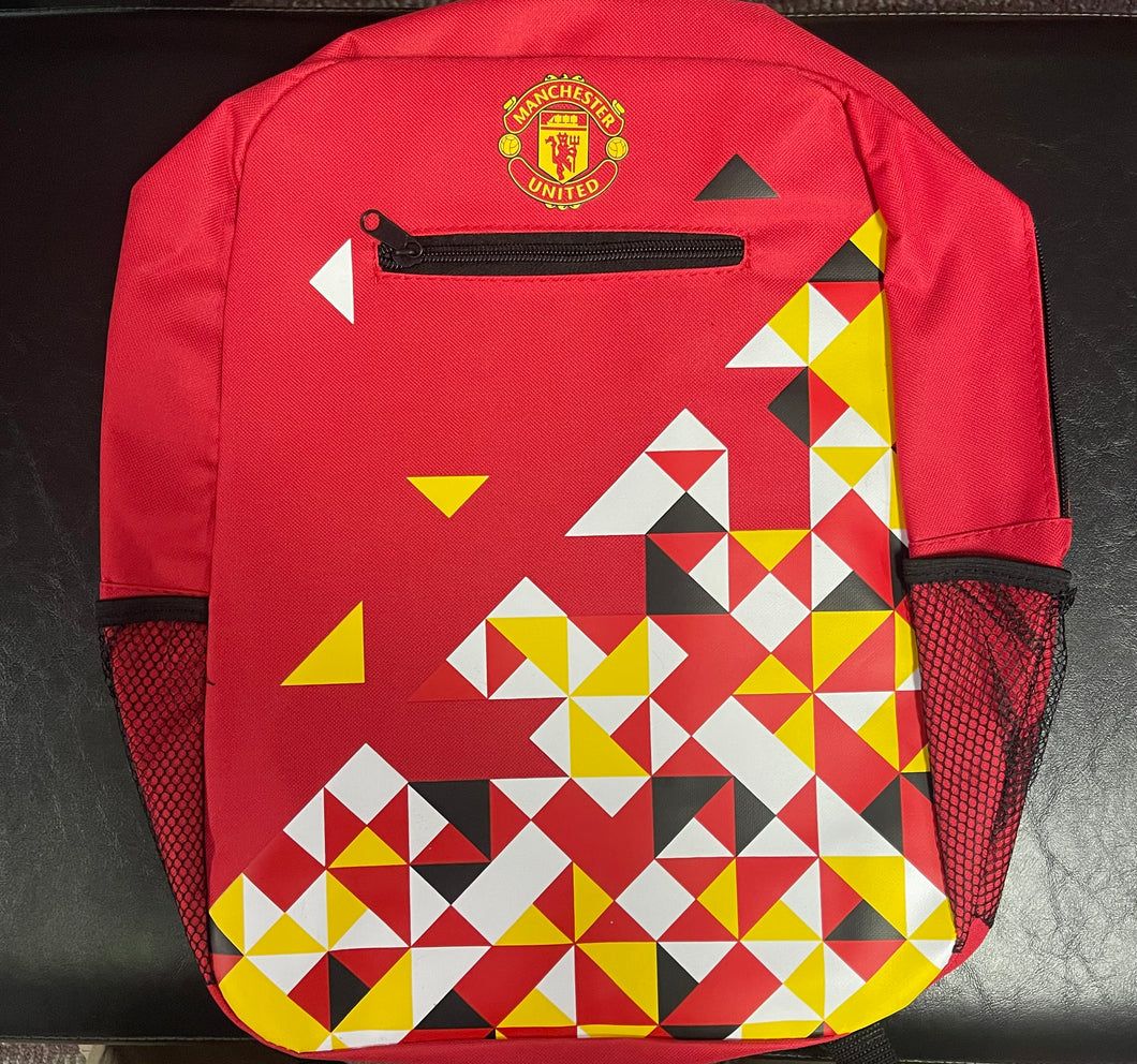 Manchester United Team Backpack Red/Yellow