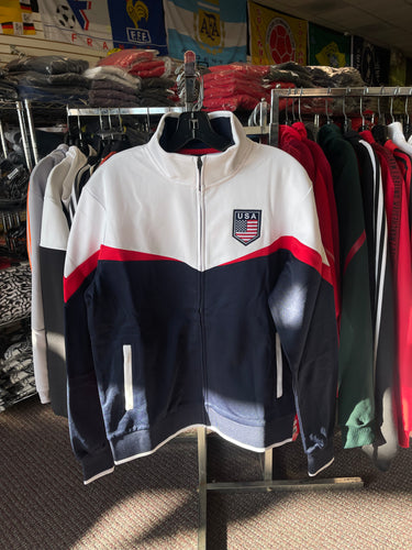 Just4Kicks USA Jacket USA-02 White/Navy