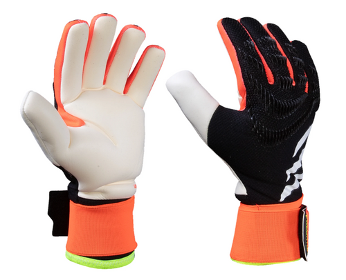 adidas Predator Pro Competition Adult Goalkeeper Gloves IN1602 Black/Solar Red/Solar Yellow
