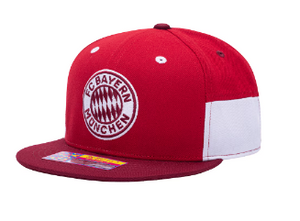 Fan Ink FC Bayern Munich Truitt Pro Snapback Hat BAY-2098-5410 RED/WHITE