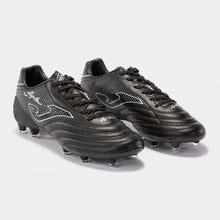 Load image into Gallery viewer, Joma Aguila Firm Ground Soccer Cleats ATOPW2101FG BLACK/WHITE