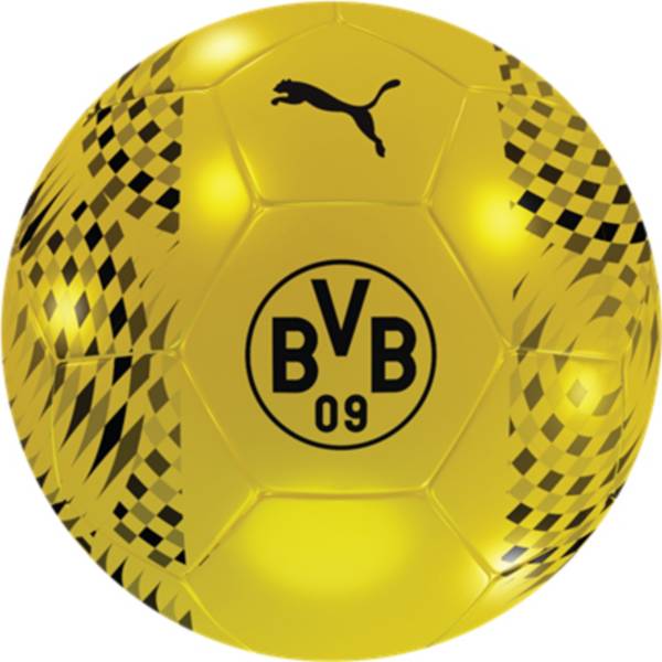 Puma Dortmund Mini Soccer Ball 084154 01 Cyber Yellow/Black