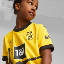 Load image into Gallery viewer, Puma Borussia Dortmund BVB Home Jersey Juniors 770607 01 YELLOW/BLACK