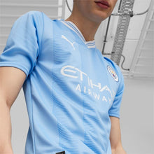 Load image into Gallery viewer, Puma Manchester City Adult Home Jersey 2023/24 770438 01 blue/white