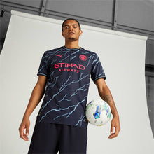 Load image into Gallery viewer, Puma Manchester City 23/24 Third Authentic Adult Jersey 770459 03 Dark Navy/Hero Blue