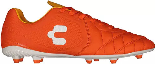 Charly Legendario 2.0 LT Adult Soccer Cleats 1086573006 Orange/White/Yellow