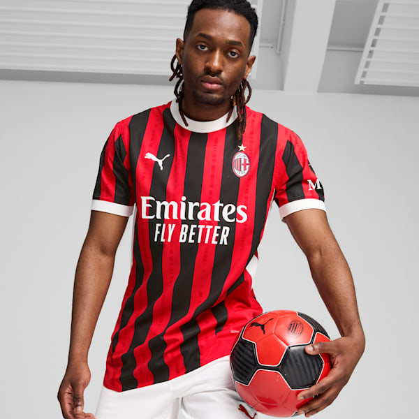 Puma Ac Milan 24/25 Authentic Home Adult Soccer Jersey 774949 01