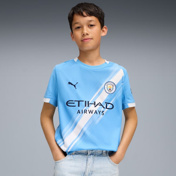 Puma Manchester City Home 25/26 Youth Jersey 780341 01 – Soccer Zone