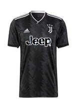 Load image into Gallery viewer, adidas Youth Juventus Away 22/23 Jersey HI5942 Black/White