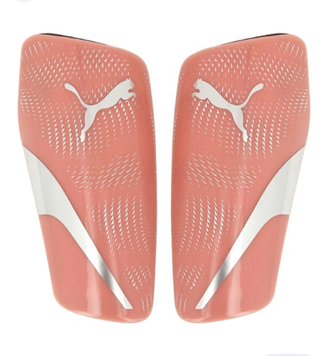 Puma Standalone Shin Guard 030861 01 Peach/Silver