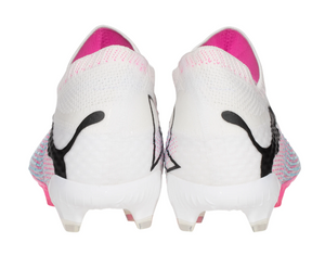 PUMA Future 7 Ultimate FG/AG Adult Soccer Cleats 107599 01 WHITE/PINK/BLUE