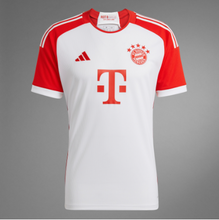 Load image into Gallery viewer, adidas Bayern Munich Home Jersey Youth 23/24 IB1480 WHITE/RED