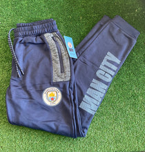 Load image into Gallery viewer, Icon Sports Manchester City Joggers MC07JG-N Navy/Blue