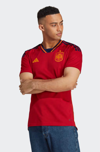 adidas Spain 22 Home Adult Jersey HL1970 Red/Navy