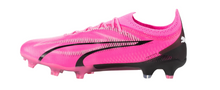 Load image into Gallery viewer, PUMA Ultra Ultimate FG/AG Adult Soccer Cleats 107744 01  PINK/BLACK