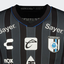 Load image into Gallery viewer, CHARLY Queretaro FC Adult Away Jersey 23/24 5019690 BLACK/GREY